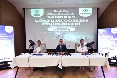 Bilim ve doğa severler Sandras’ta buluşacak