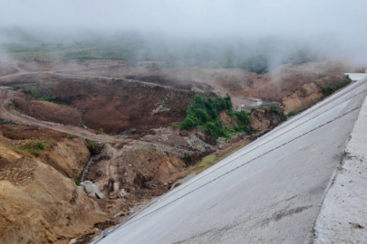 Ordu Korgan Barajı’nda sona yaklaşıldı