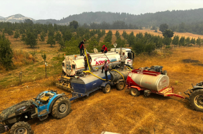 Bursa'daki yangına Kocaeli'den tam destek