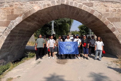Kayseri Melikgazi'de Koramaz Vadisi'nde doğa yürüyüşü