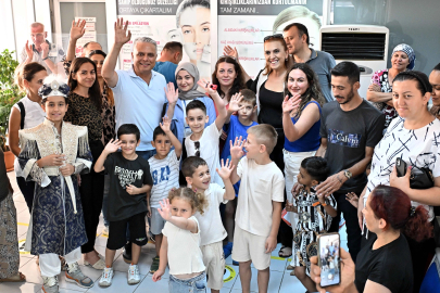 Muratpaşa’da Başkan Uysal’dan sünnet çocuklarına ziyaret