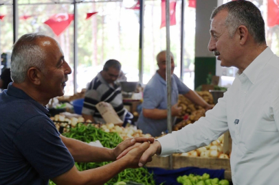 Perşembe Pazarı'nda Büyükakın'a yoğun ilgi