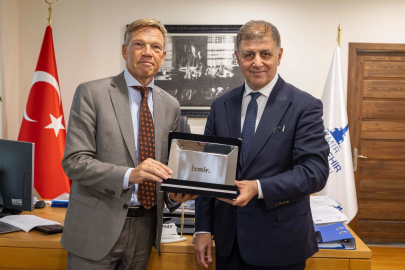 Hollanda Büyükelçisi Wijnands Başkan Tugay’ı ziyaret etti