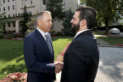 Suriyeli mevkidaşı ile güvenlik ve geri dönüşleri görüştü