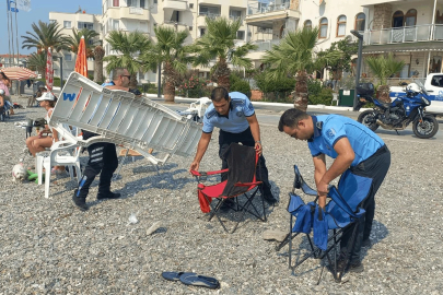 Balıkesir Büyükşehir'den plaj işgaline sıkı denetim