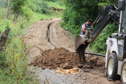 Ordu'da 435 hane temiz suya kavuştu