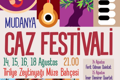 Bursa Mudanya'da caz festivali başlıyor