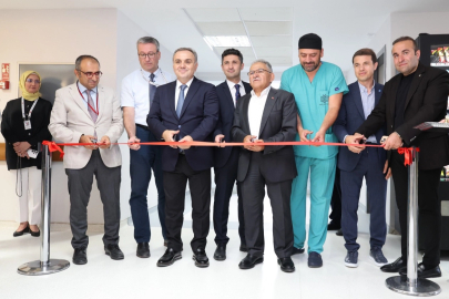 ERÜ Gevher Nesibe Hastanesi'nde yenilenen servise açılış