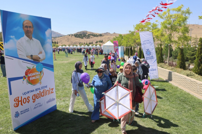 Selçuklu semaları uçurtmalarla şenlendi
