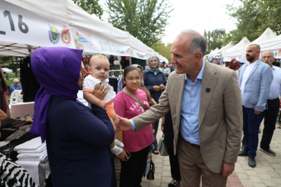 Bursa İnegöl'de 4. Hanımeli Alışveriş Şenliğine yoğun ilgi