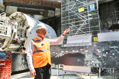 Kocaeli'de dev köstebekler derinden çalışacak