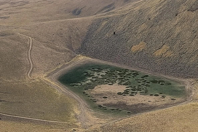 Kayseri’nin Sarıgöl’ü kurudu!