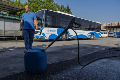 ESHOT’tan bin 100 hanenin kullandığı kadar su tasarrufu