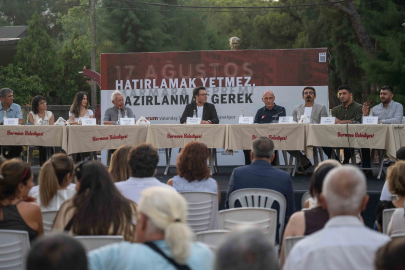 Bornova’da ortak afet bilinci buluşması