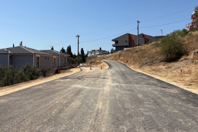 Bursa Gemlik Umurbey'de toz ve çamur sorunu çözüldü