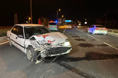 Düzce’de trafik kazası: 1 yaralı