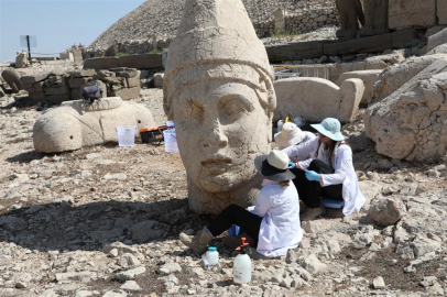 Nemrut’un dev heykellerine 'nano' dokunuş