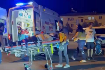 Düzce’de motosikletle otomobil çarpıştı: 1 yaralı