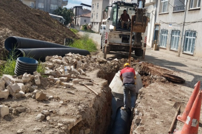 Ordu Fatsa Şerefiye’ye yağmur suyu hattı