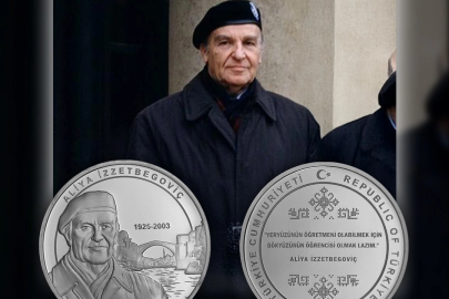 Darphane’den Aliya İzzetbegoviç anısına hatıra para