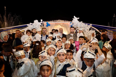Belediyeden yetimlere toplu sünnet şöleni