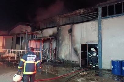 Bilecik Bozüyük'te korkutan yangın!