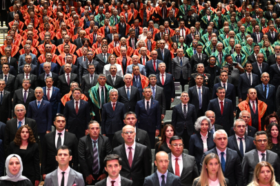 Yeni adli yıl törenle açıldı: Adalet, devletimizin temeli