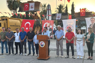 Muğla Dalaman'da araç filosunu 30 yeni araçla güçlendirdi