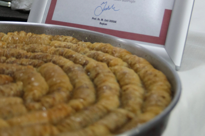 Niğde’nin 8. tescilli ürünü oldu... Sarım Burma Tatlısı'na coğrafi tescil