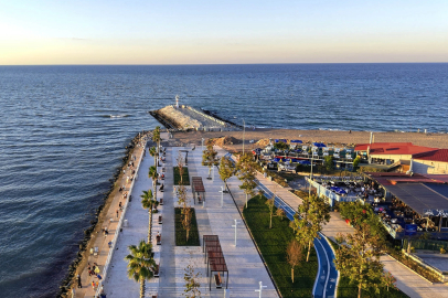 Sakarya’da gün batımı seyir noktasında proje tamam