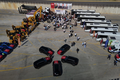 Gebze Belediyesi 32 yeni aracı hizmete aldı