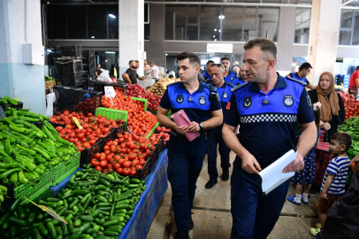 Kocaeli Çayırova Zabıtası’ndan pazar denetimi