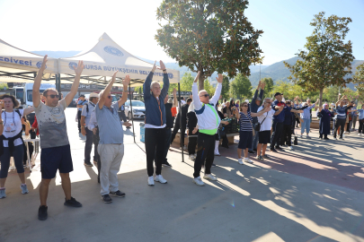 Bursa'da sağlıklı yaşam hareketliliği başladı