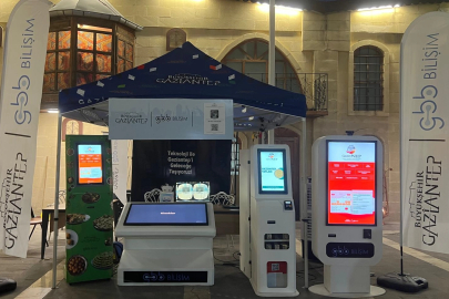 Yeni nesil kiosklar Gaziantep’te hizmete girdi