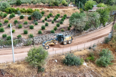 Antalya’nın kırsalında asfalt seferberliği