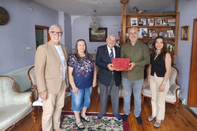 İzmit'te Kıbrıs Gazileri Bayraktar ve Aslan’a anlamlı ziyaret