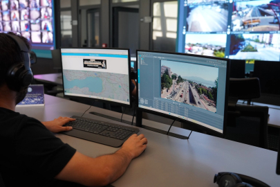 Başiskele Kavşak Projesi’nde trafik kontrol altında