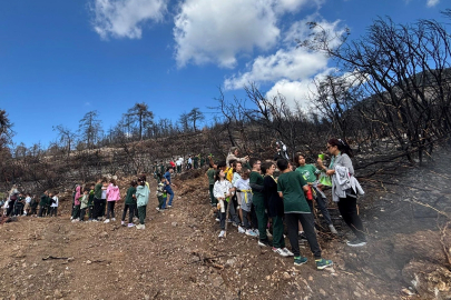 Bursa'da öğrenciler küllerden umuda 'Ekol' oldu
