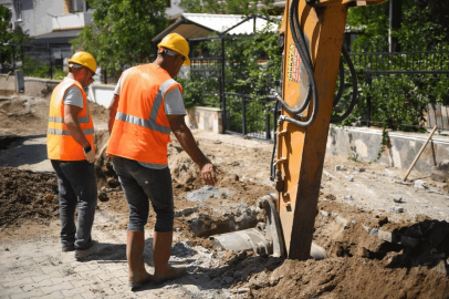 BASKİ’den Burhaniye’deki kanalizasyon sorununa köklü çözüm
