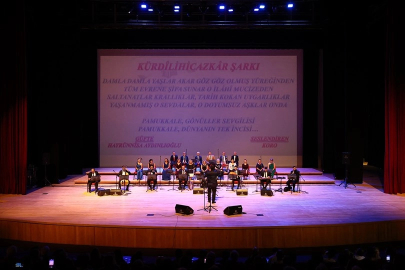 Denizli’de “Pamukkale” ezgileri yankılandı