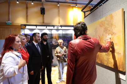 Konya'da 'Belleğin İzi' sergisi açıldı