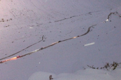 Rize'de Ayder Yaylası ulaşım çalışmaları 'çığ'a takıldı!