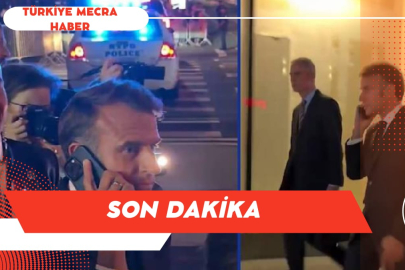 Macron, Trump yüzünden sokakta kaldı