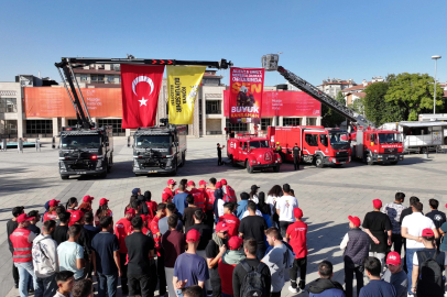 Konya İtfaiyesi'nden farkındalık etkinliği