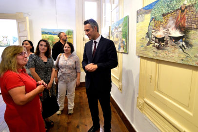  “Anadolu’dan” sergisi Bornova’da sanatseverlerle buluştu