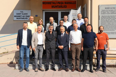 Kocaeli İzmit’te mahalle ziyaretleri sürüyor