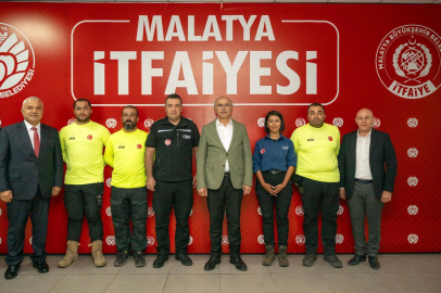 Malatya'da Başkan Er'den İtfaiye Teşkilatı'na ziyaret