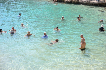 Emeklilerin deniz keyfi