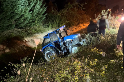Düzce’de traktör kazası: 1 yaralı
