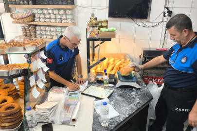 Bursa İnegöl ekmek fırınlarına denetim